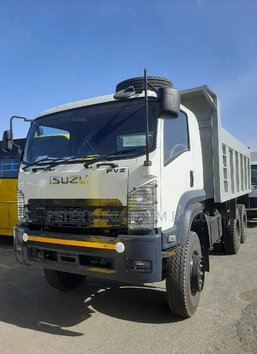 Isuzu FVZ Tipper Zero Mileage 2024