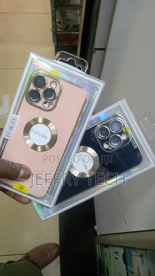 Apple iPhone 14 Pro Max Magnetic Slim Plating Clear Case