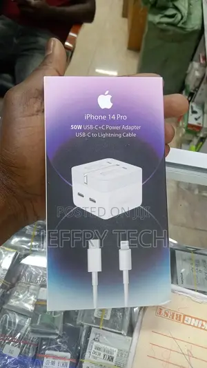 iPhone 14 Pro Max 20W Fast Charger Set