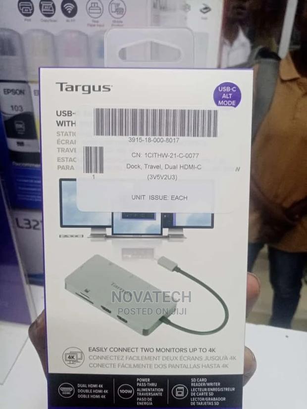 Targus Usb C Dock Travel Dual Hdmi C Docking Station