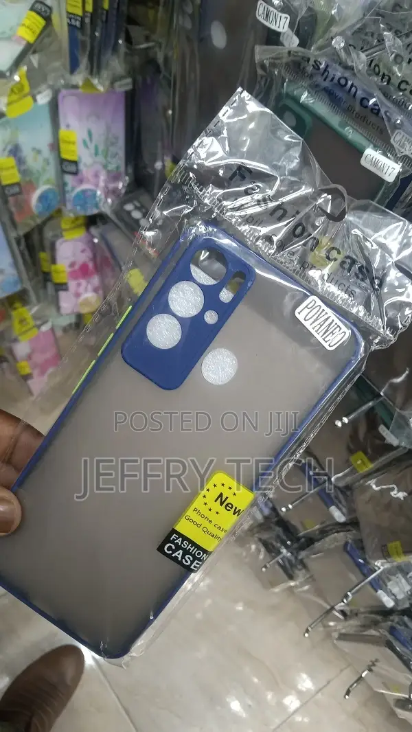 Tecno Pova Neo Fingerprint-Proof Matte Tpu Pc Hybrid Translu