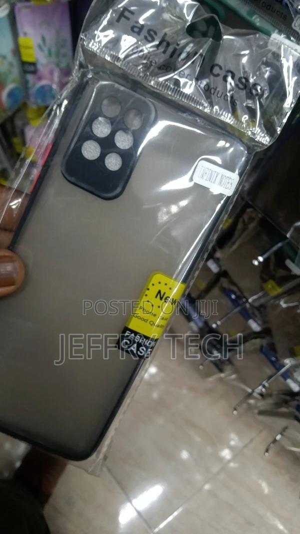 Smoke Back Case Cover for Infinix Note 8 Shock Proof Smooth - thumbnail 2