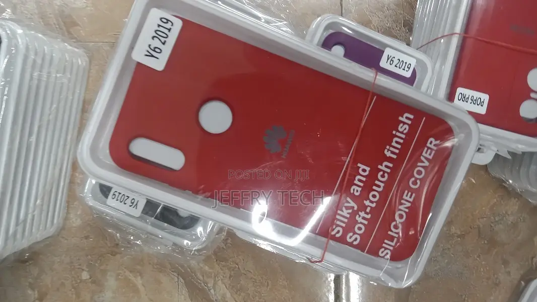 Silicone Case Compatible With Huawei Y6 (2019) - Case Slim P