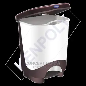 17ltr Kenpoly Pedal Bin. Assorted Colours Available