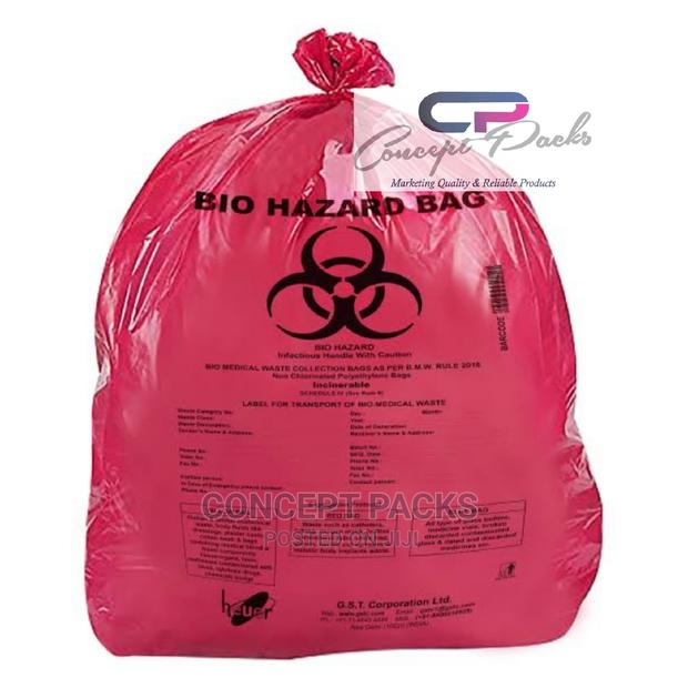 36" X 50" Extra Large Waste Bio Hazard Bags - thumbnail 2