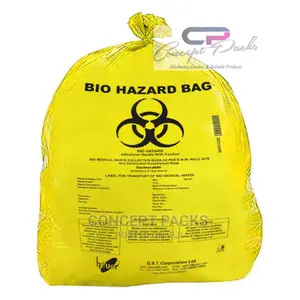 36" X 50" Extra Large Waste Bio Hazard Bags