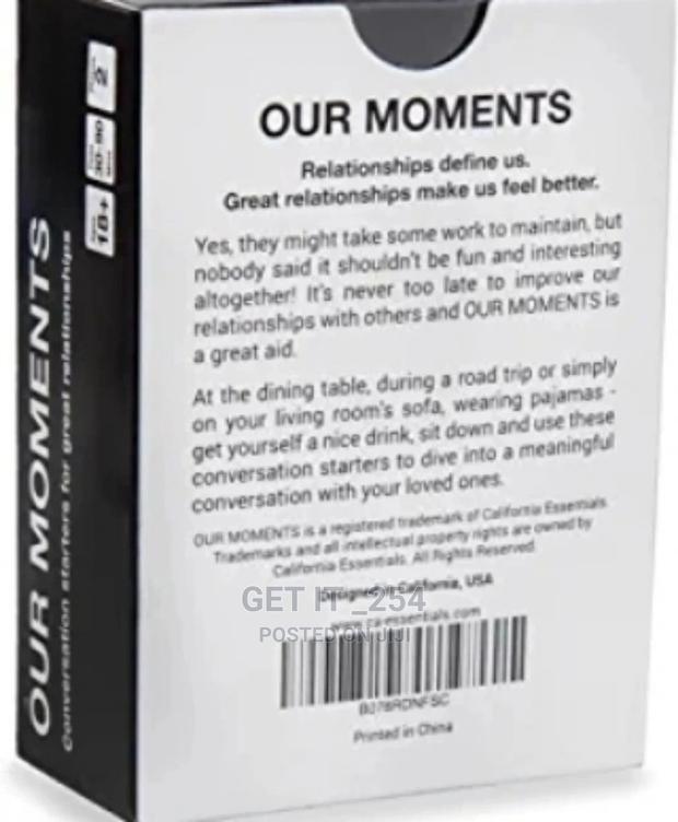 OUR Moments Card Game - thumbnail 3