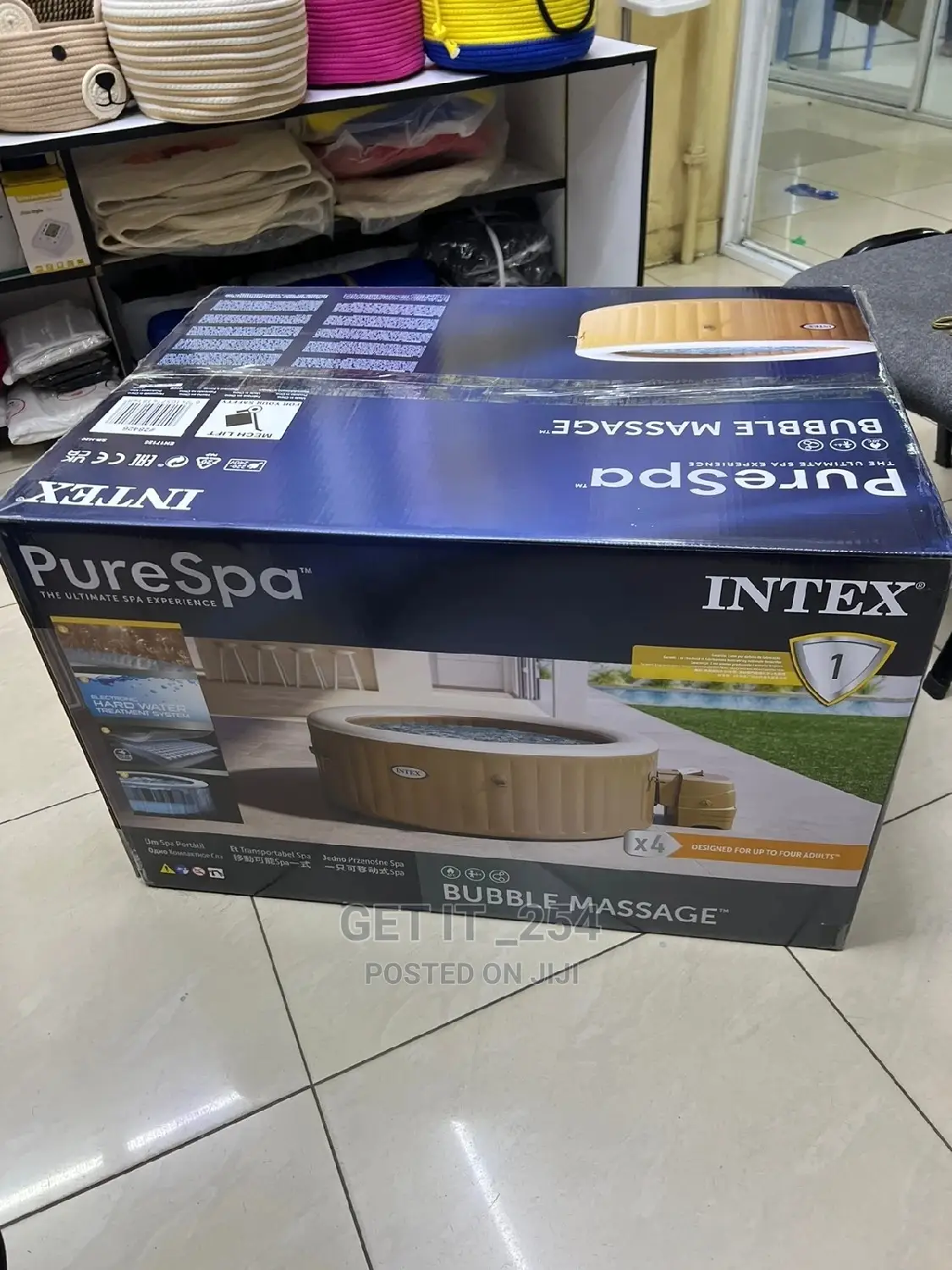 *Intex Purespa Burble Massage, Inflatable Spa Set*