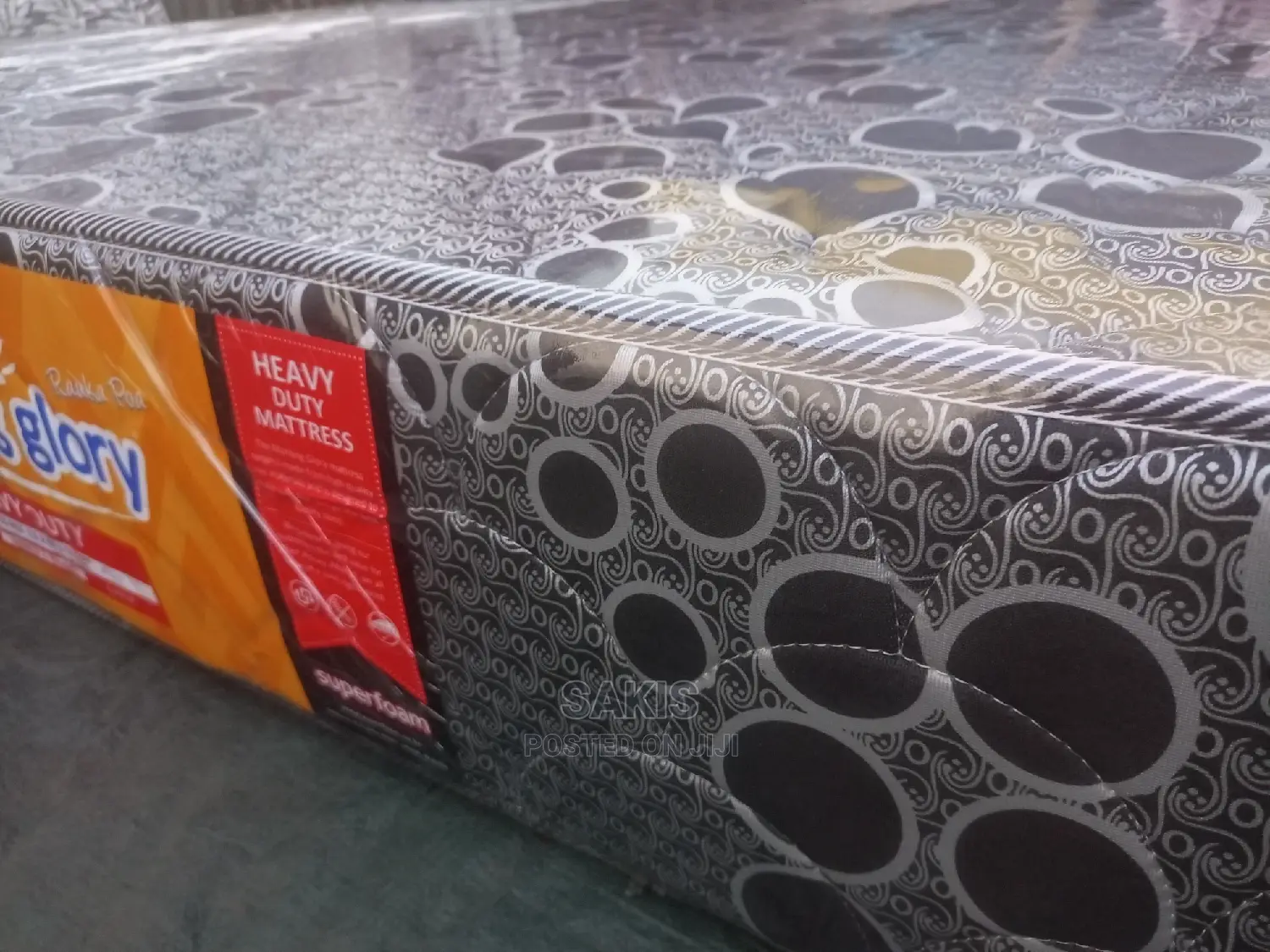 Riembeteng'! 6 X 6 Mattresses 8inch Heavy Duty Quilted