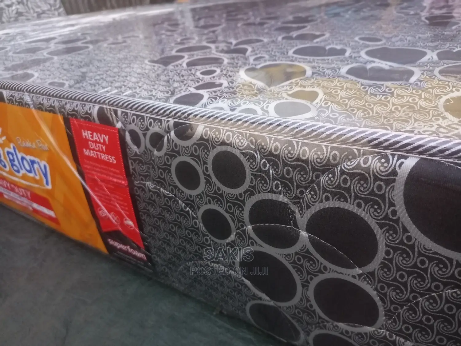 Riembeteng'! 6 X 6 Mattresses 8inch Heavy Duty Quilted