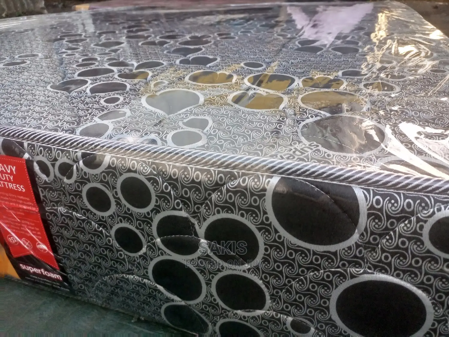 Snap! 6 X 6 X 10" Mattresses. Heavy Duty Quilted. Tukuletee