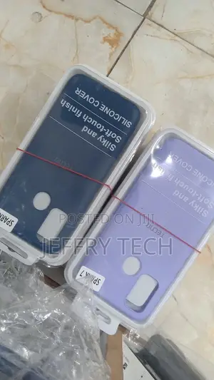 Liquid Silicone Case for Tecno Spark 7