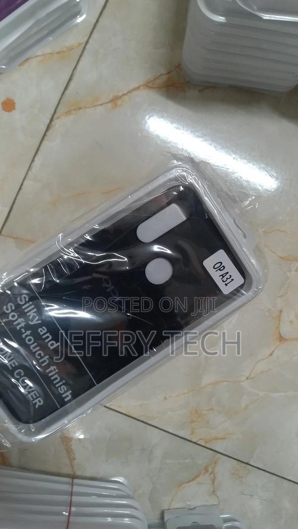 Silicone Back Case for Oppo A31 2020 - Black