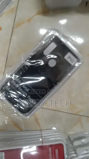 Silicone Back Case for Oppo A31 2020 - Black