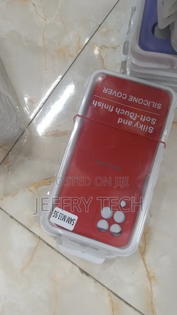 Samsung Galaxy M33 5G Pure Color Liquid Silicone Shockproof