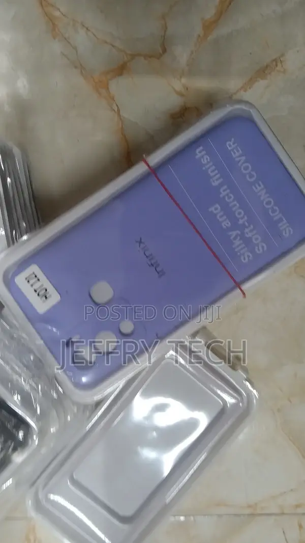 Infinix Hot 12 Liquid Silicone Soft Gel Rubber Shockproof Co