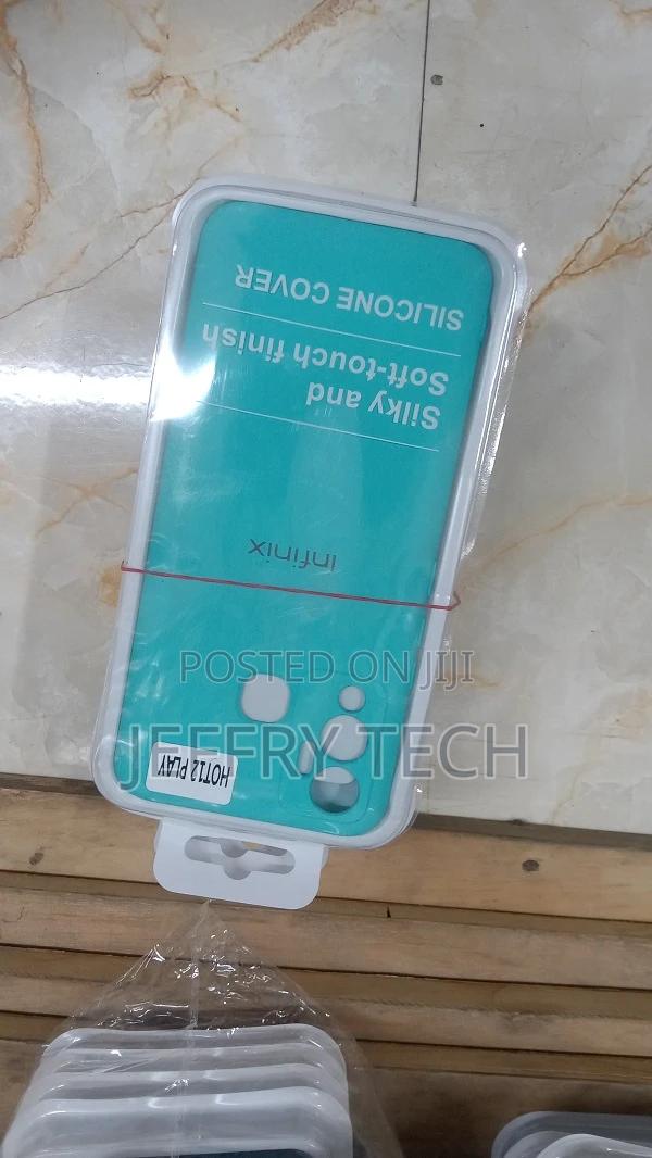 Soft Silicone Infinix Hot 12 Play Back Cover