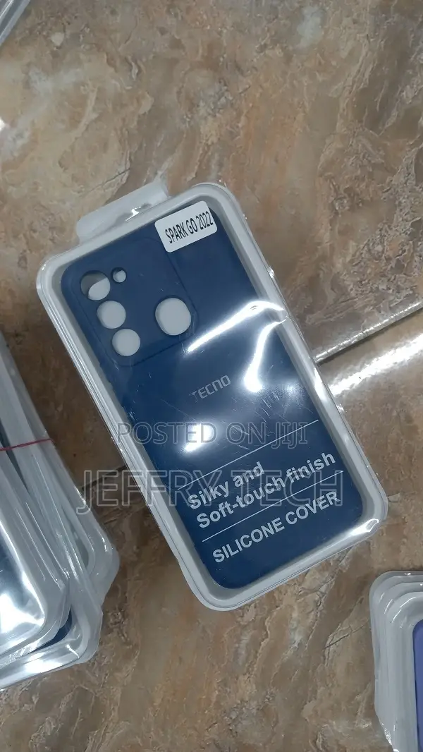 Tecno Spark 6 GO Case Liquid Silicone Soft Gel Rubber Shockp
