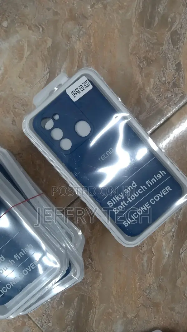 Tecno Spark 6 GO Case Liquid Silicone Soft Gel Rubber Shockp