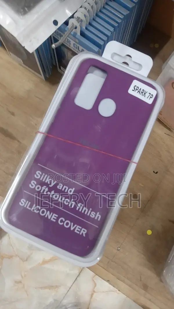 Case for Tecno Spark 7P + Screen Protector Tempered Glass Pr
