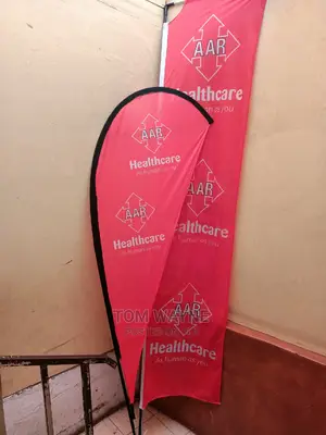 Teardrop Banners and Telescopic Banner Printing.