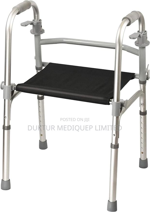 Walker With Seat - Lightweight Medical Walking Frame