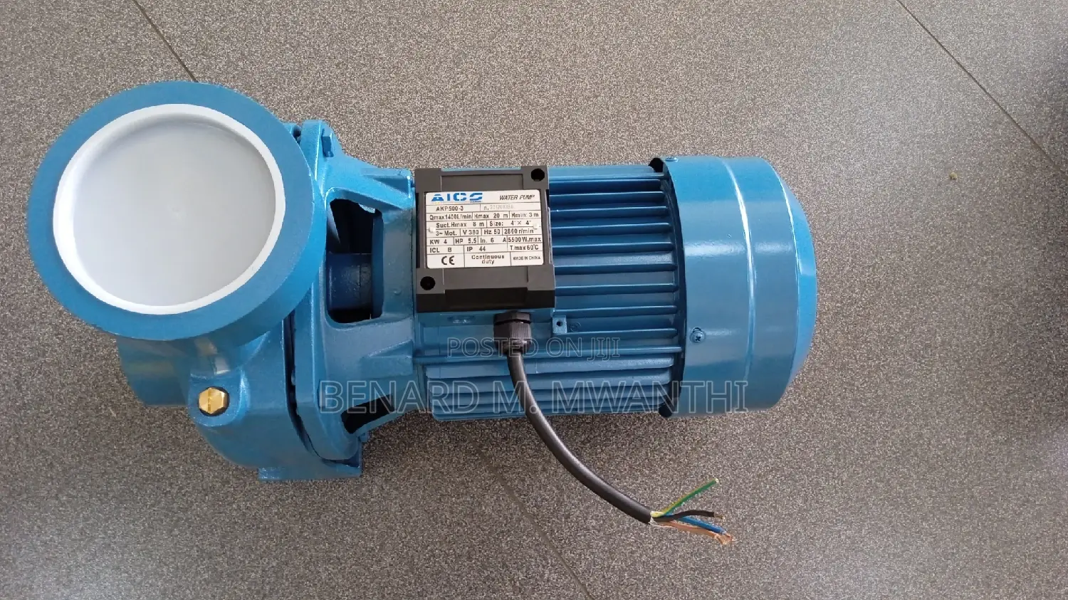 Boosterpumps 5hp 4inch
