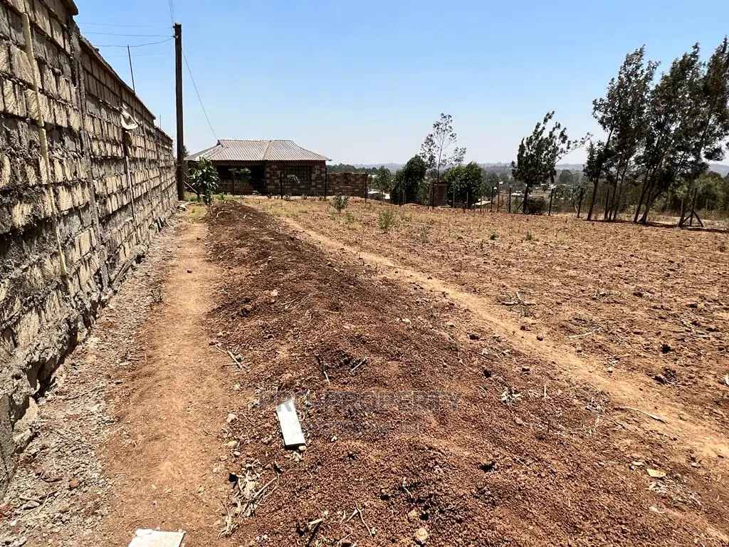 100 X 100ft Fenced Plot for Sale in Kikuyu, Kamangu.