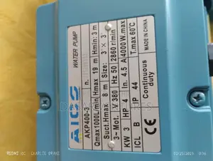Booster Pump 4hp AKP400-3