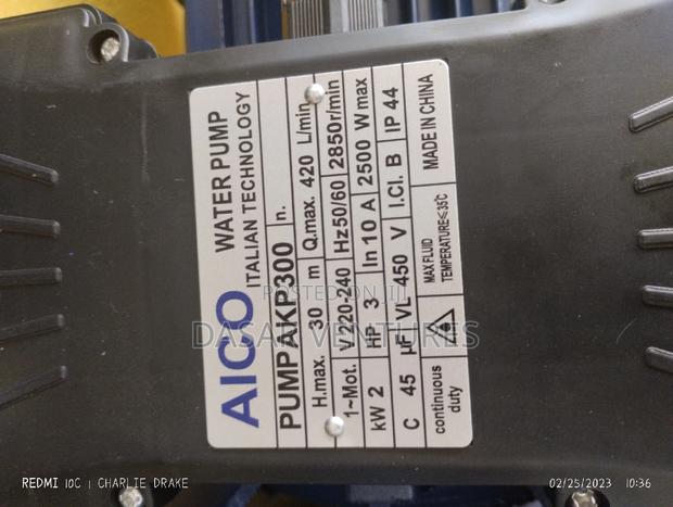 Booster Pump Aico AKP300 - thumbnail 2