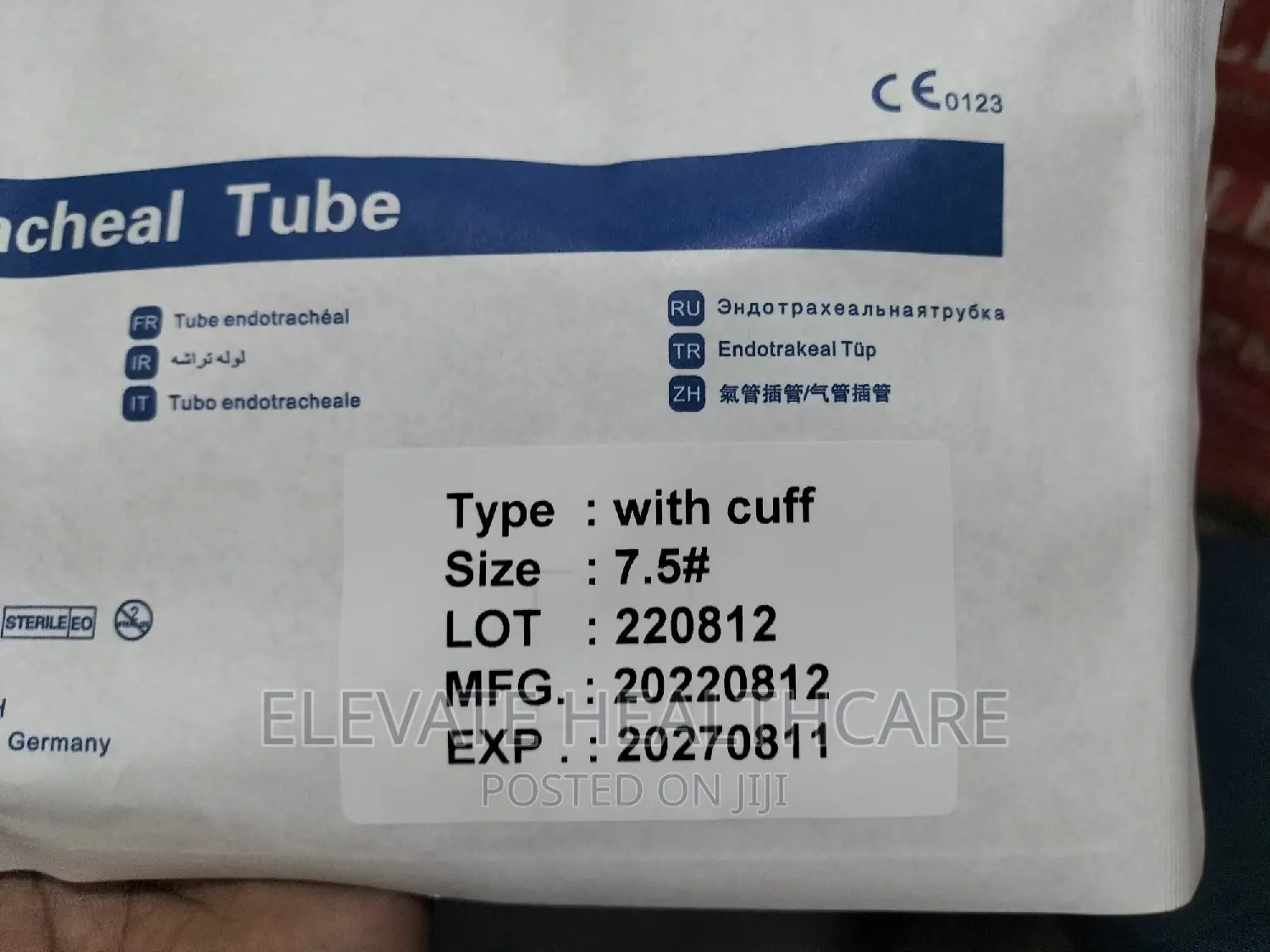 Endotracheal Tube. Cuffed and Uncaffed