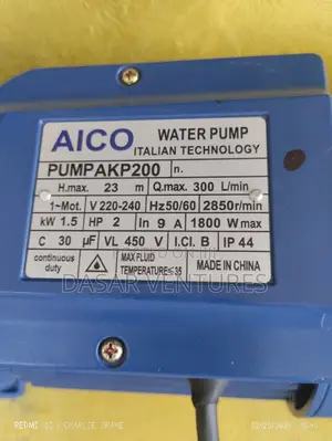 Water Pump Booster AKP200