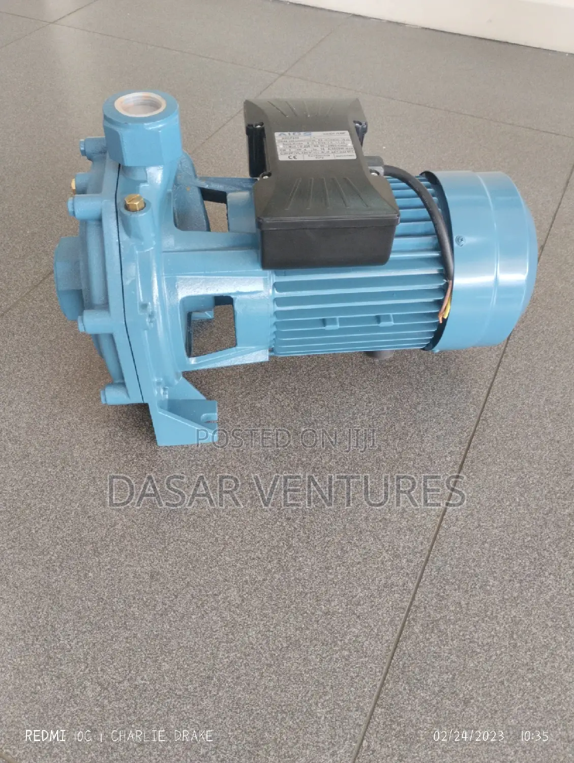 Booster Pump 4hp 250l/M