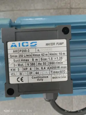 Booster Pump Aico AKCP 200-3