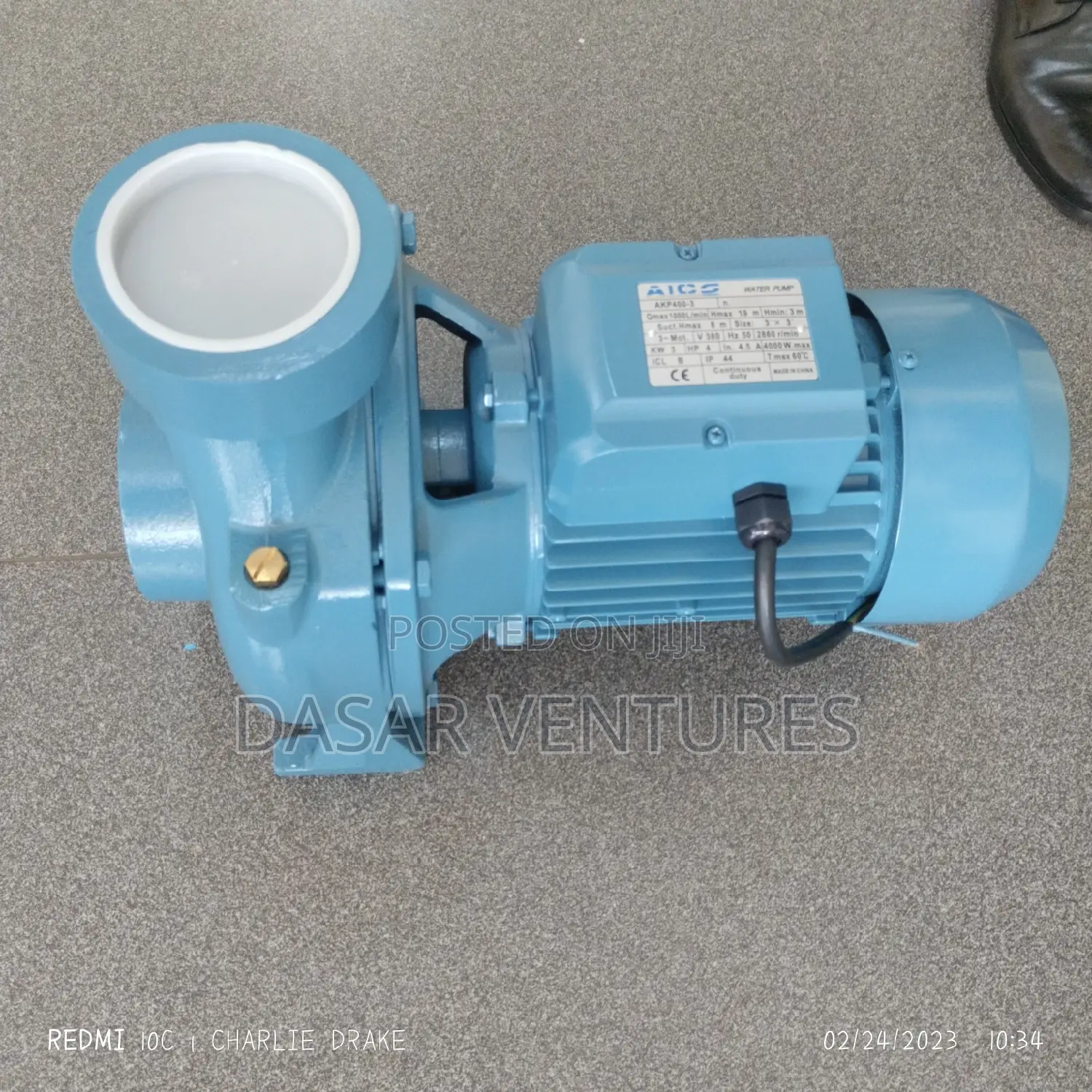 Booster Pump 4HP