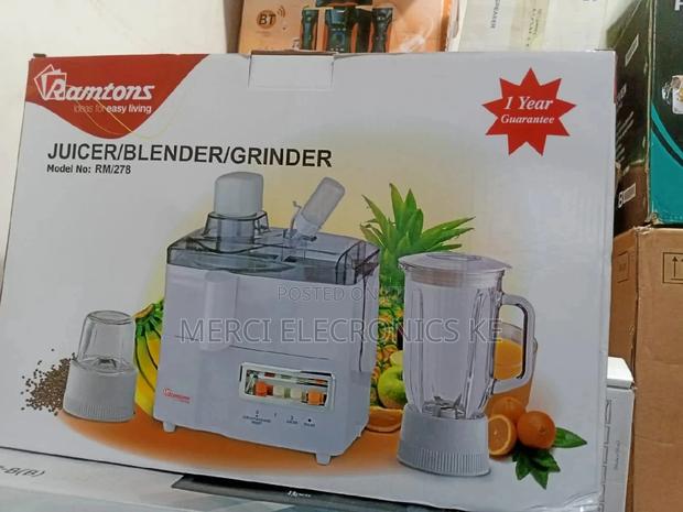 Ramtons 3-in-1 Juicer White- Rm/278 - main view