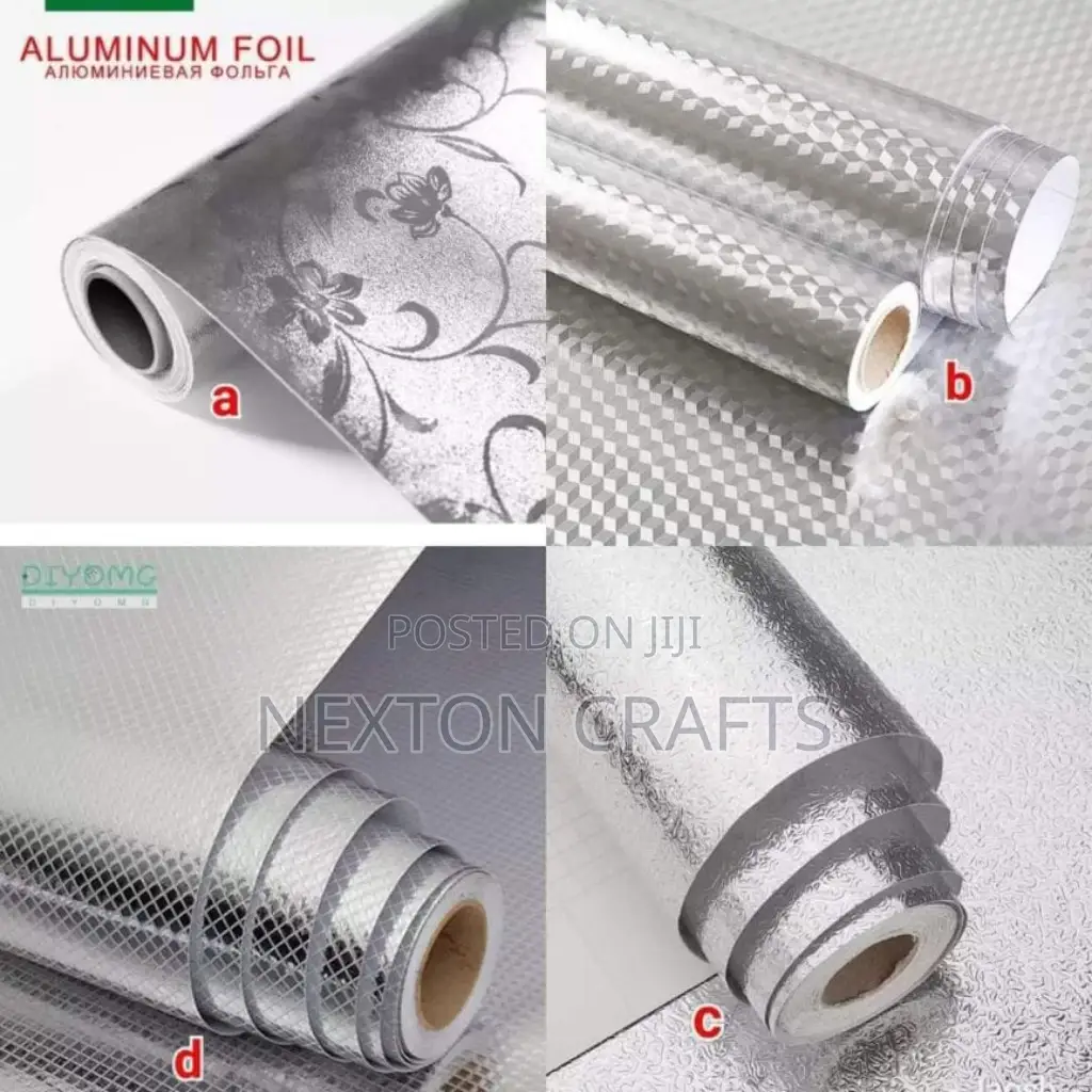 Silver Aluminium Foil /Kitchen Table Top Liner