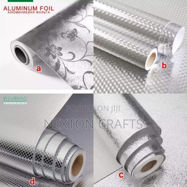 Silver Aluminium Foil /Kitchen Table Top Liner