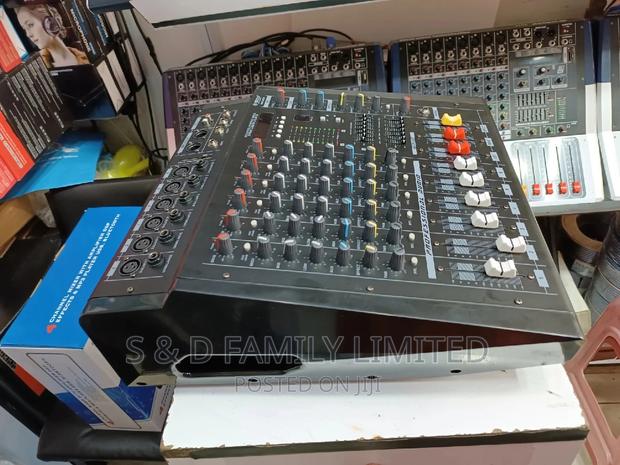 Omax 6 Channels Proffessional Powered Mixer - thumbnail 2