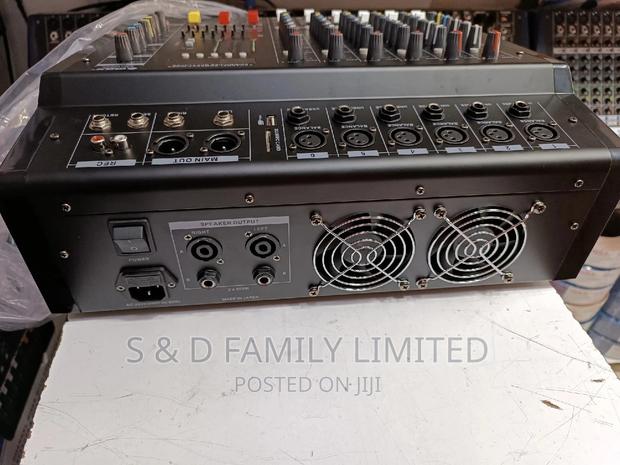 Omax 6 Channels Proffessional Powered Mixer - thumbnail 3