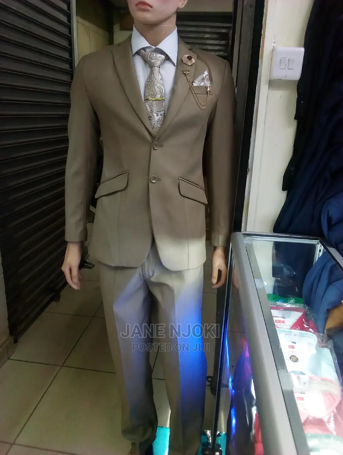 Beage Suit 2pc