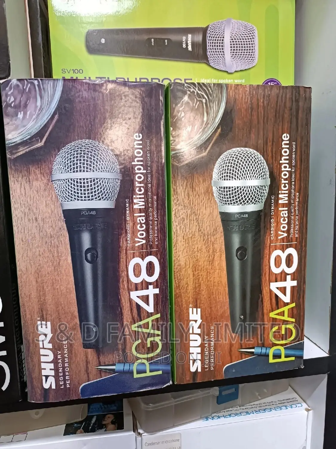 Shure PGA 48 Professional Wire Microphone
