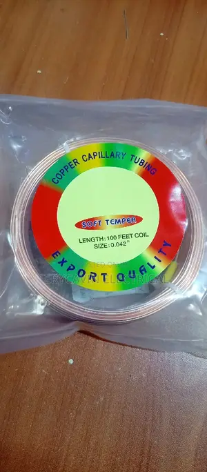 0.042" Copper Capillary Tubing