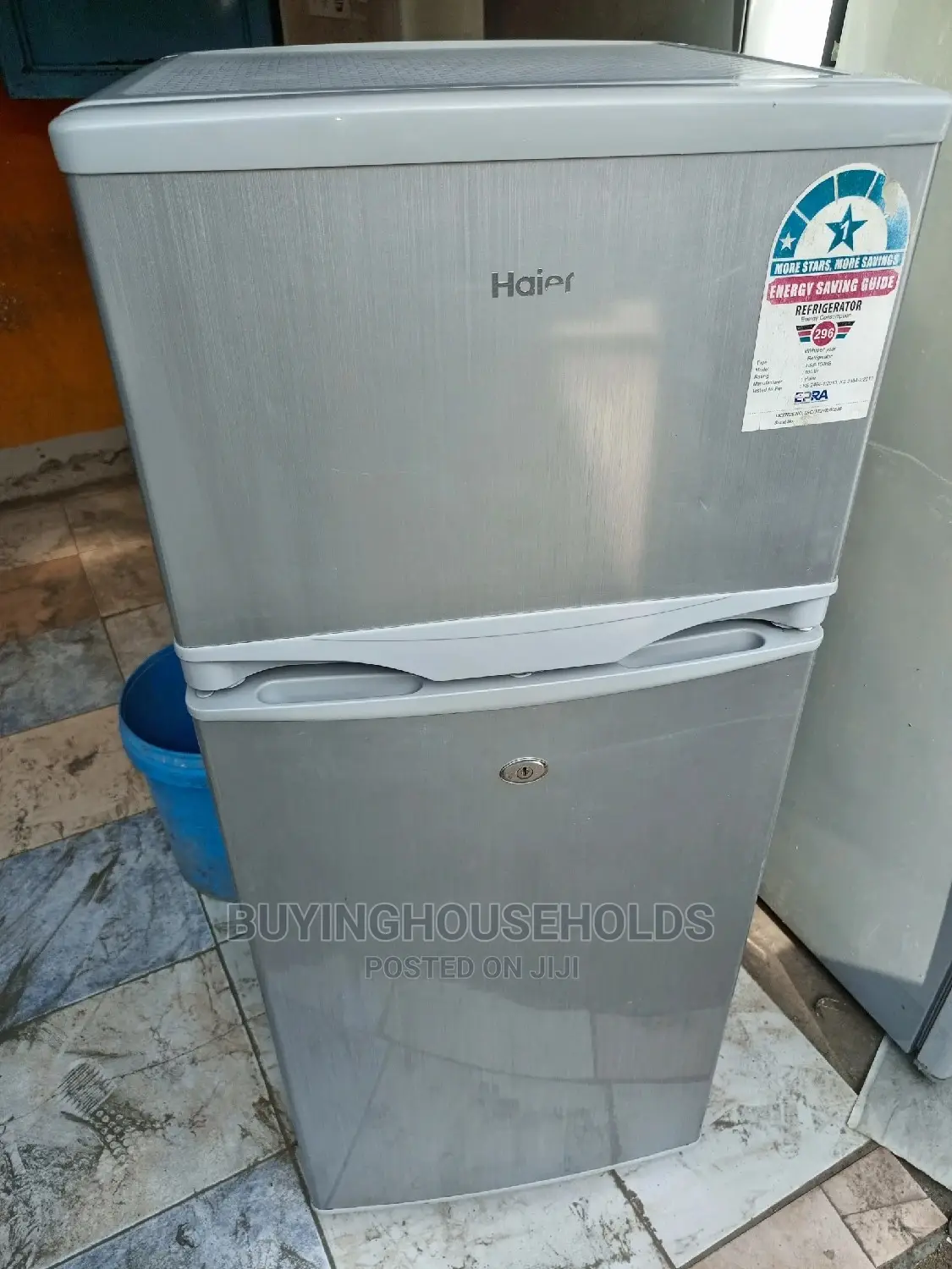 Haier 120L Two Door Fridge
