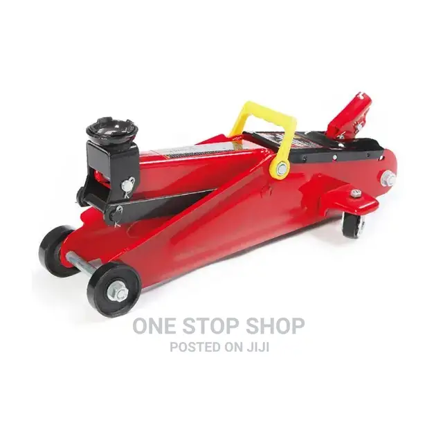 Emergency Road 2ton Red Floor Jack