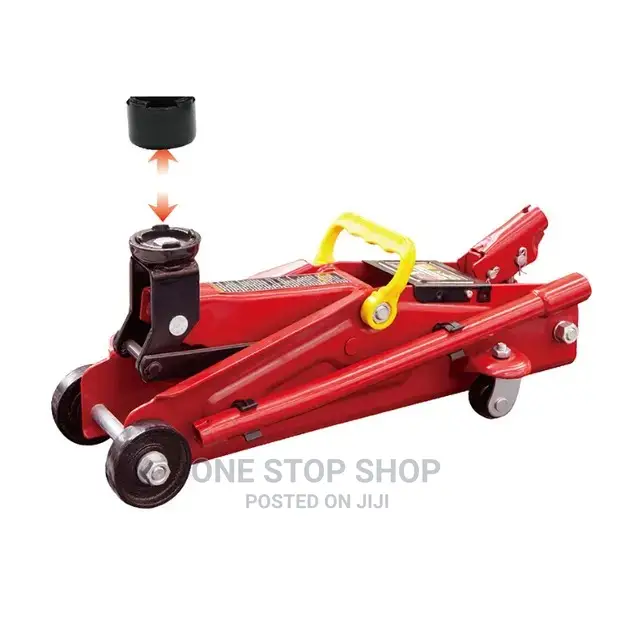 Emergency Road 2ton Red Floor Jack