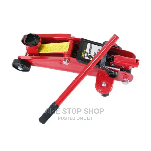 Emergency Road 2ton Red Floor Jack