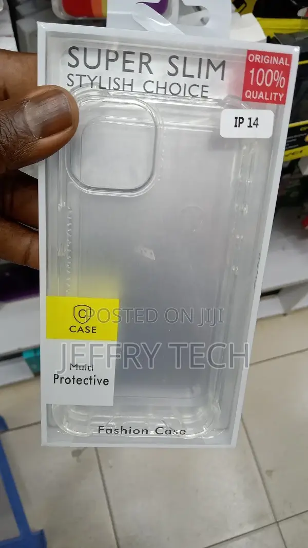 iPhone 14 13 12 11 Pro Max Clear Crystal Case Cover