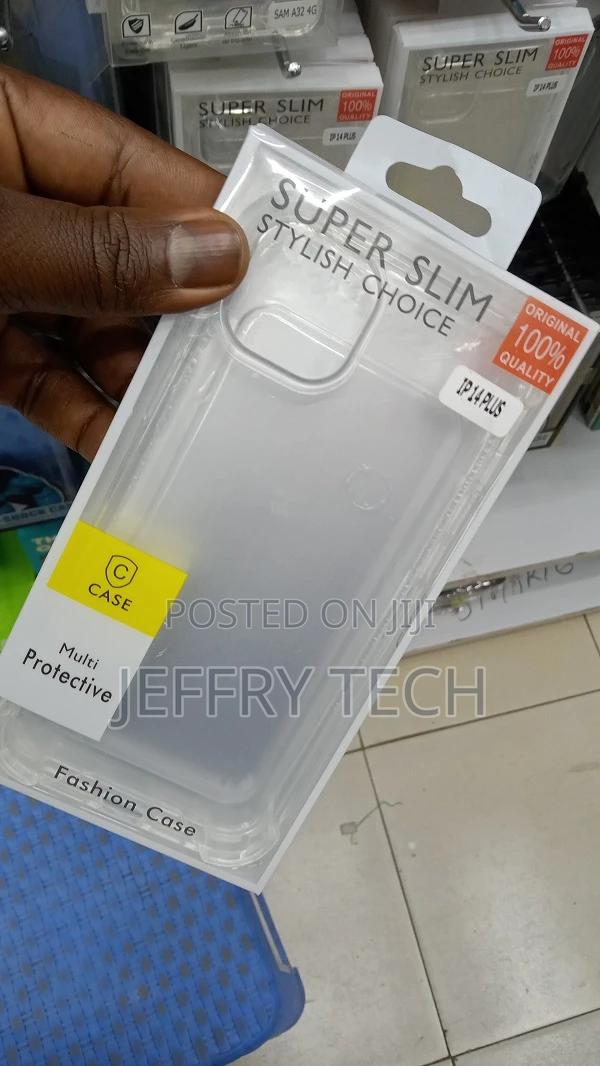 For iPhone 14 Pro Max/14 Plus 5G Clear Shockproof Phone Case - thumbnail 2