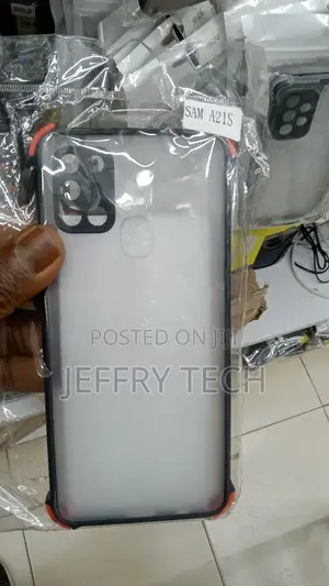 Samsung A21S Shockproof Armor Matte Phone Case